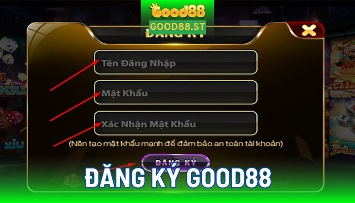 Những lưu ý khi đăng ký good88