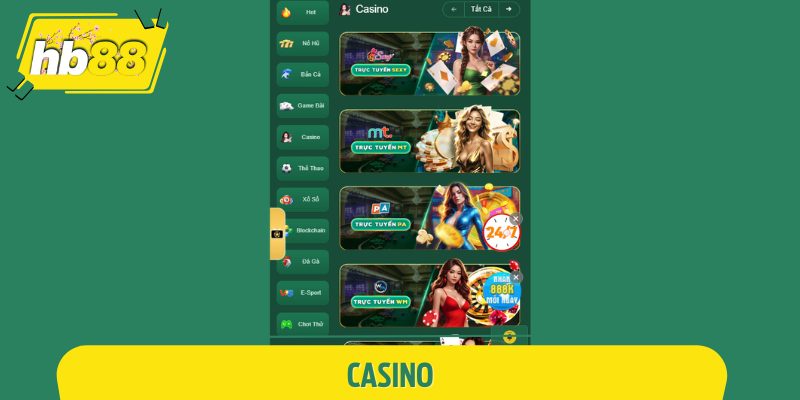 Tham gia casino với hình thức cược live đặc sắc