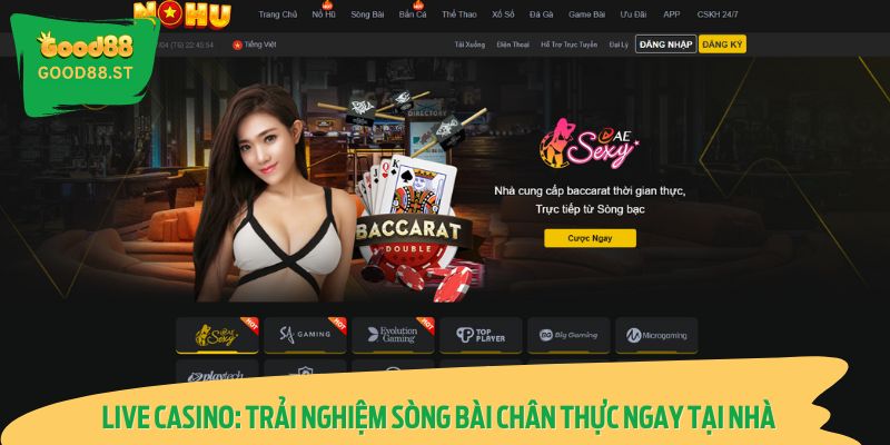 Casino trực tuyến - trải nghiệm người dùng chân thực
