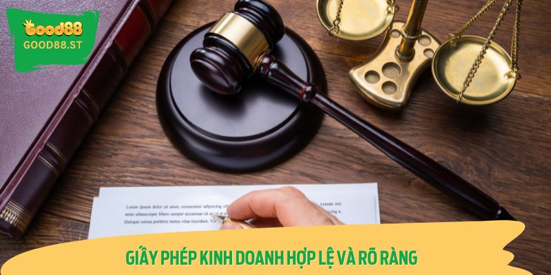 Khi đánh giá về độ uy tín của một nhà cái tài xỉu trực tuyến, bạn không thể bỏ qua yếu tố giấy phép kinh doanh.